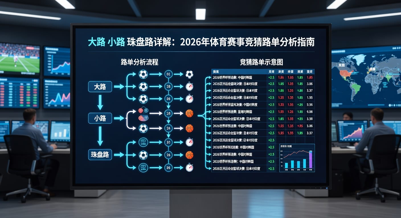 大路 小路 珠盘路解析与赛前走势判断