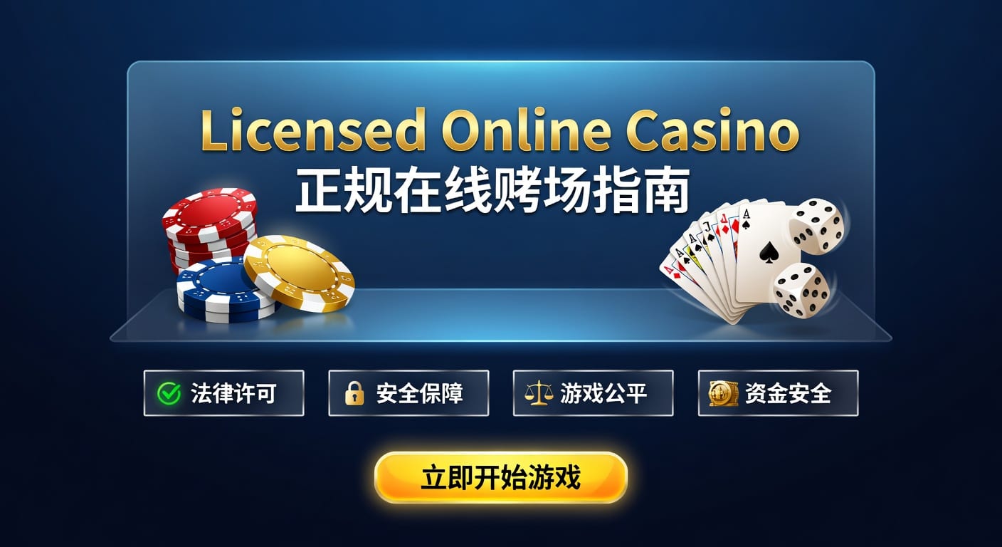 正规在线赌场 licensed online casino 选择与验证指南
