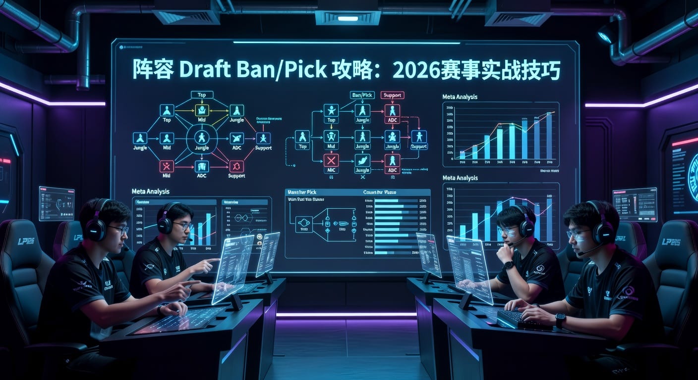阵容 Draft Ban/Pick 赛前选择与实战判断