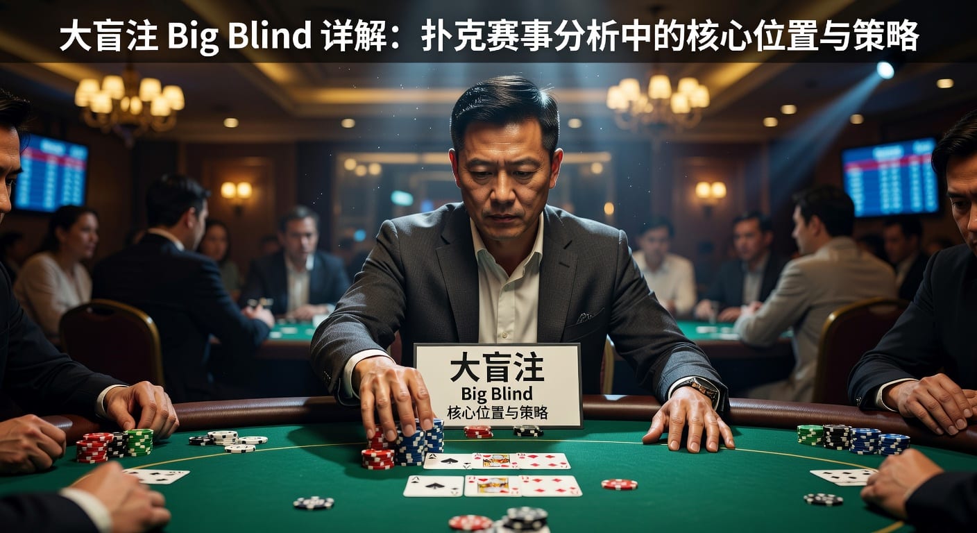大盲注 big blind：投注技巧与基础理解