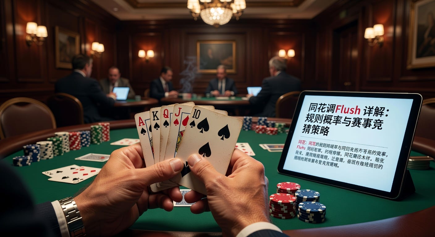 同花顺 straight flush 识别与实战思路