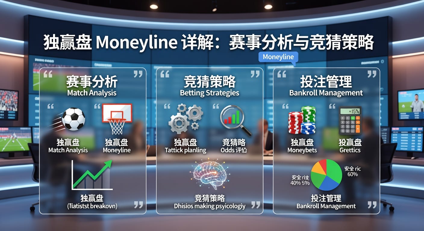 独赢盘 moneyline｜赔率体育官网实战解读