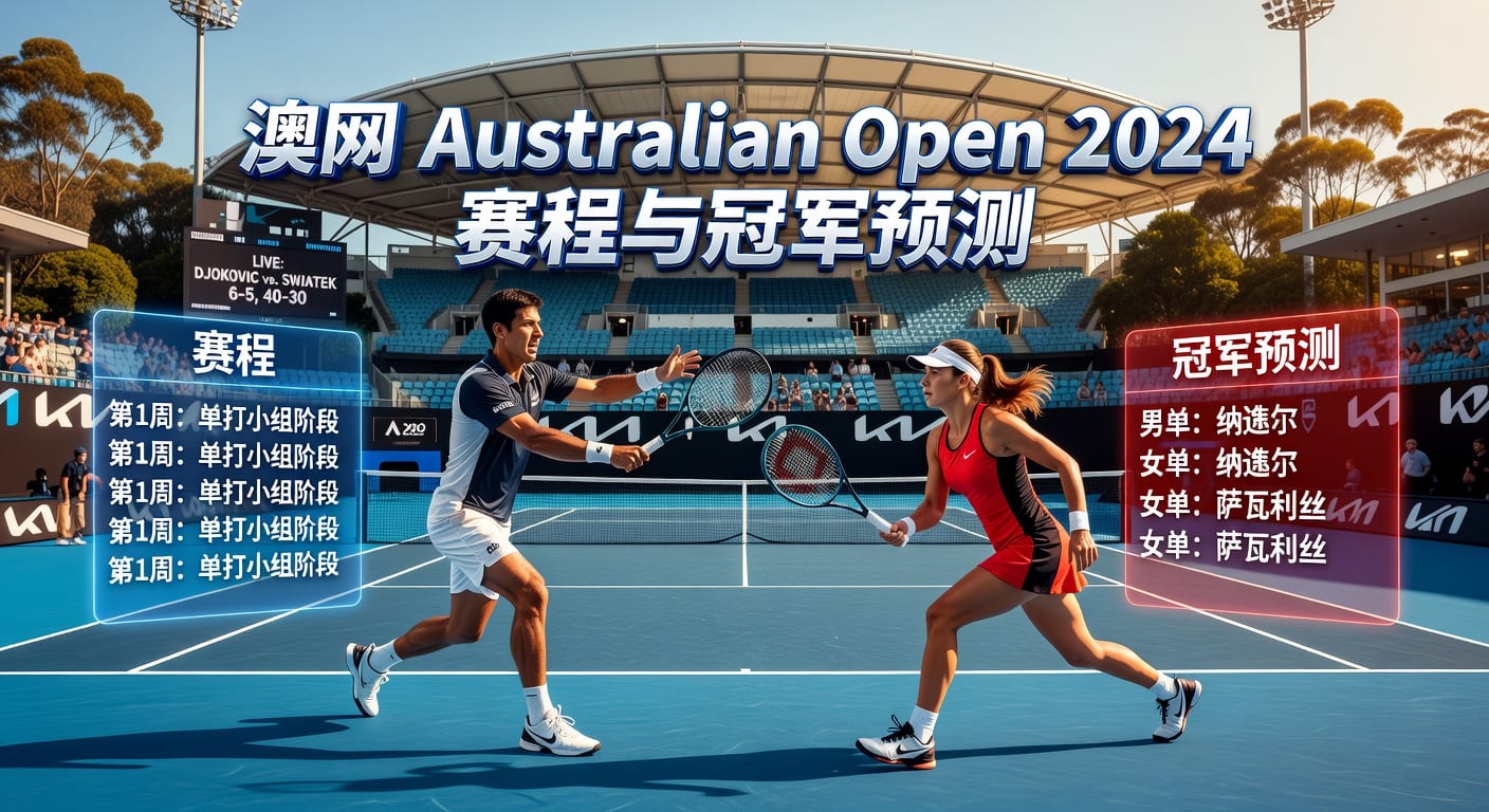 澳网 Australian Open 赛程看点｜雷速体育官网